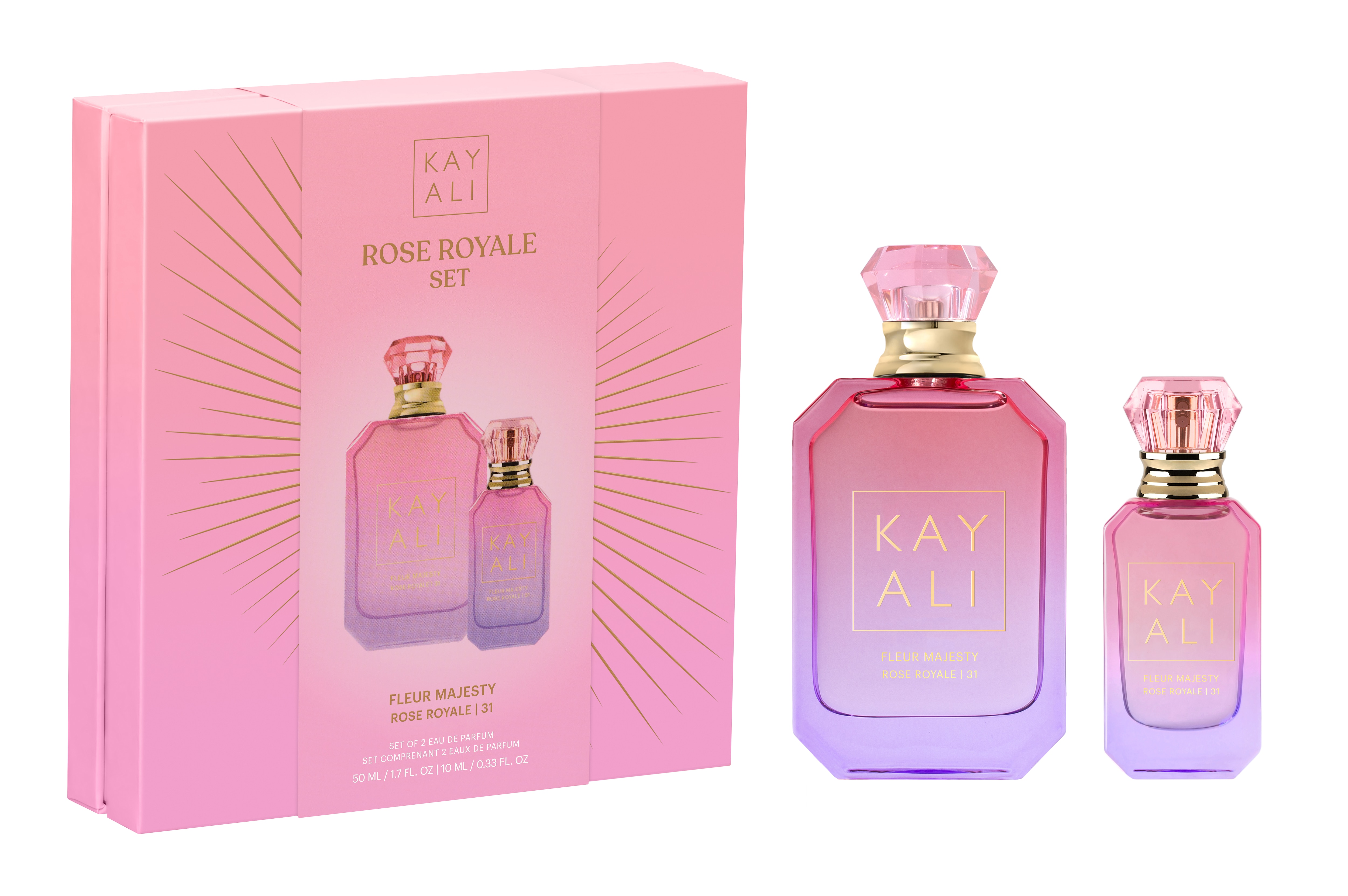 FLEUR MAJESTY ROSE ROYALE | 31 EAU DE PARFUM DUO SET